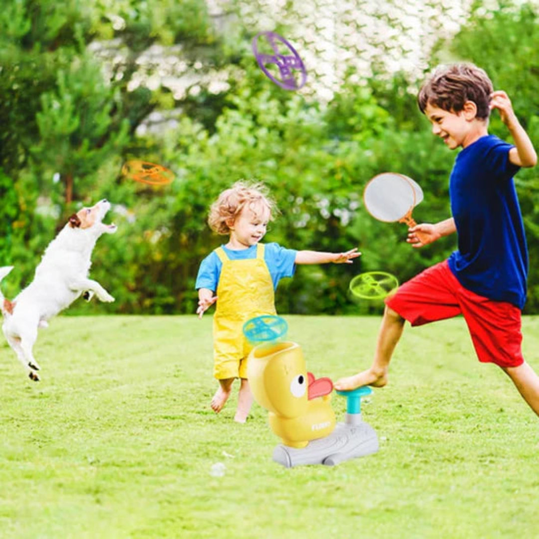 Lanzador De Discos Voladores/ Juguetes Para Ninõs