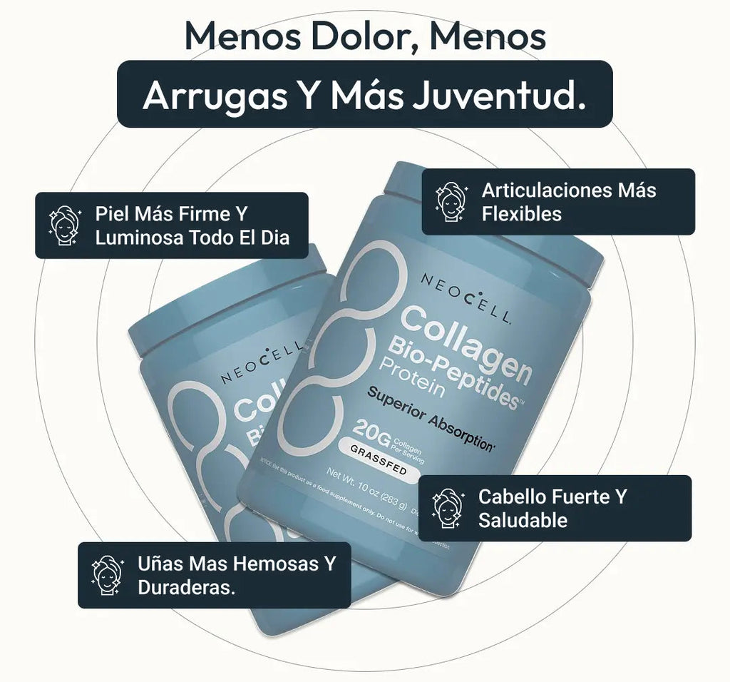 NeoCell  Collagen |Piel Firme, Cabello y Uñas Fuertes
