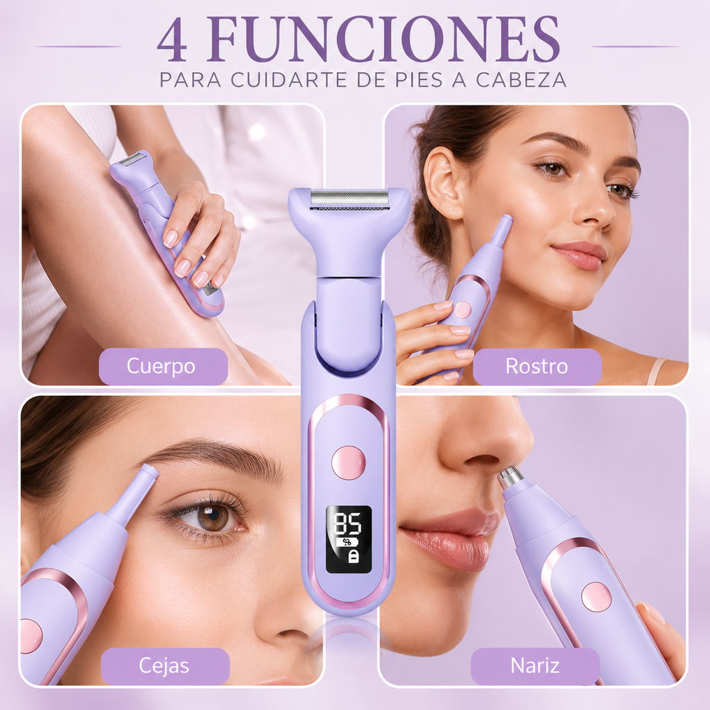 Afeitadora Eléctrica Multifuncional para Mujer- Lady Shaver