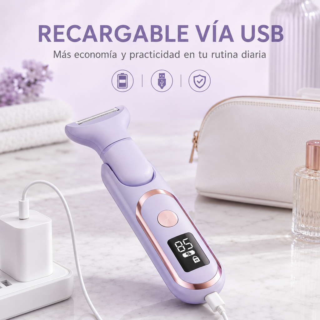 Afeitadora Eléctrica Multifuncional para Mujer- Lady Shaver